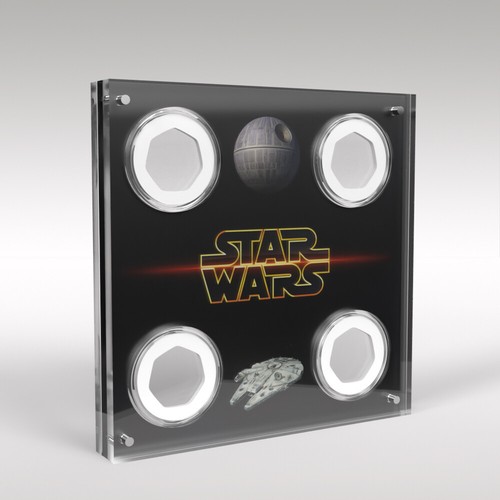 Star wars 50p - wars, acrylic