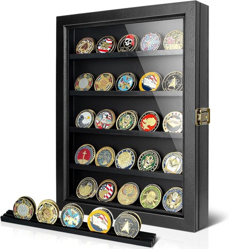 Challenge coin display - coin, case