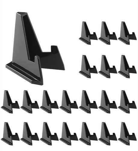 20pcs black acrylic easel - 20pcs,