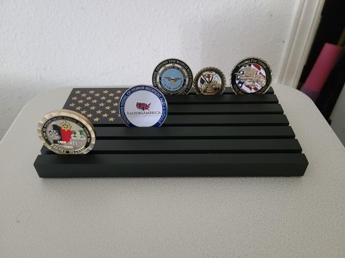 Coin rack challenge coins - coin,