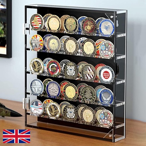 Challenge coin display rows - challenge, 5